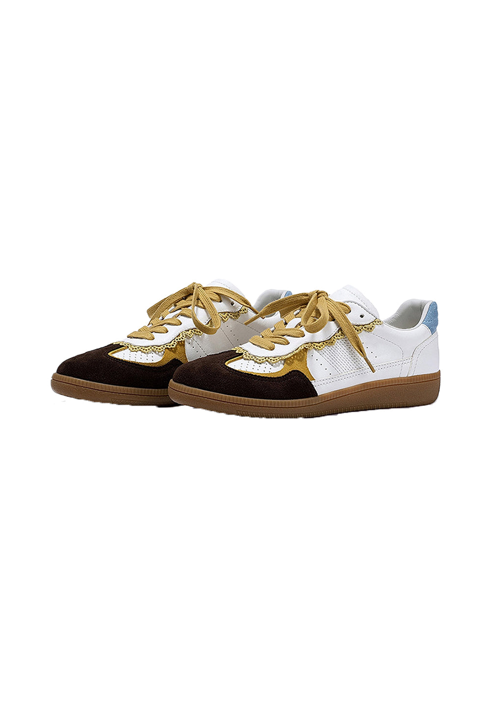 BellaLily丨Retro Colorblock Training Shoes-Yellow - PSYLOS 1, BellaLily丨Retro Colorblock Training Shoes-Yellow, Retro Trainers, BellaLily•JAPAN, PSYLOS 1
